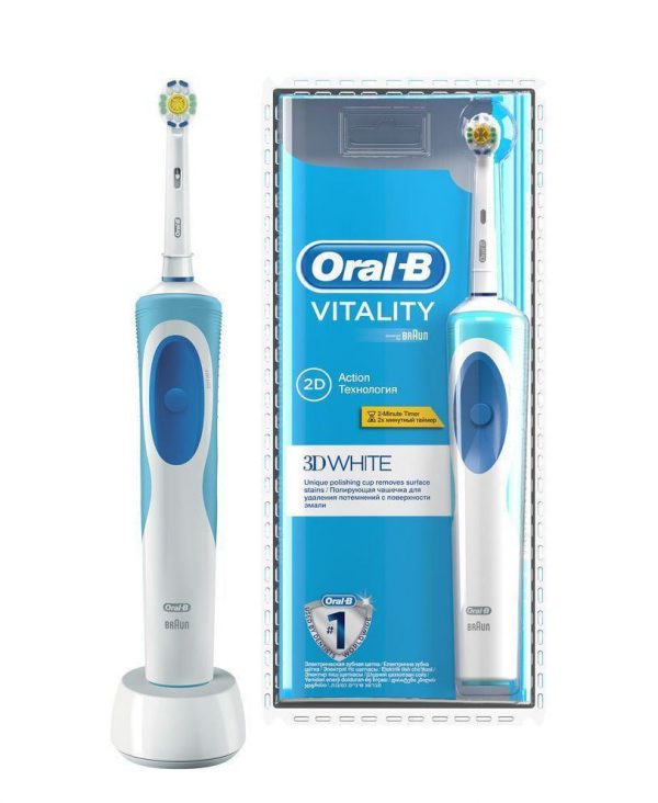 Braun OralB Vitality White and Clean Electric Rechargeable Power