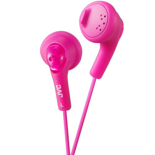 Main Pictures - JVC Gumy Headphones HAF160 Pink - Deal Mania