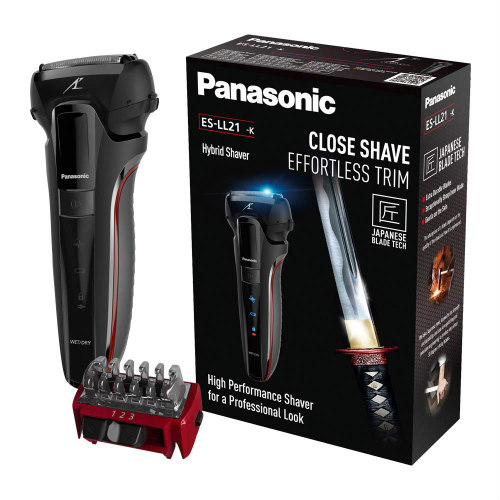 Main Pic - Panasonic ES-LL21 Wet Dry Electric 3-Blade Shaver for Men - Deal Mania