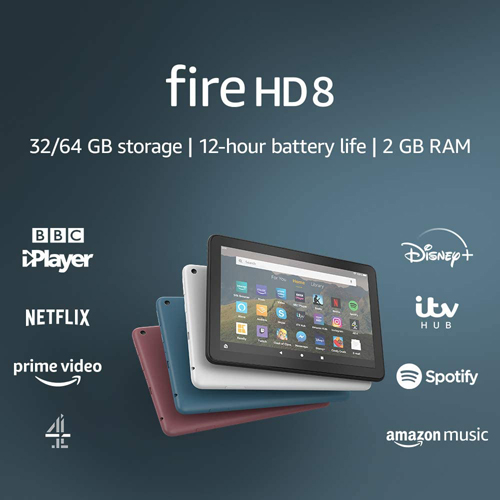 Pic 2 - Fire HD 8 Tablet, 8 HD display, 32 GB - Plum - Deal Mania