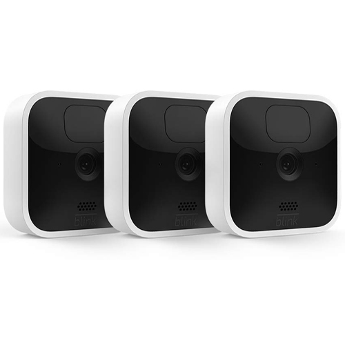 Main Pic - AMAZON Blink Indoor Full HD 1080p WiFi Security Camera System 3 Cameras - Deal Mania